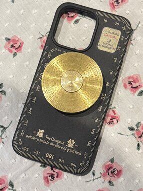 Feng Shui Compass iPhone 15 Pro Max Case — Spinning Luopan Disc